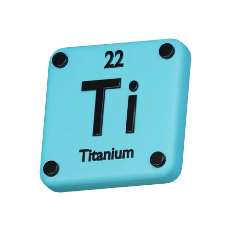 Titanium  3D Icon