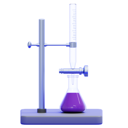 Titration Setup  3D Icon