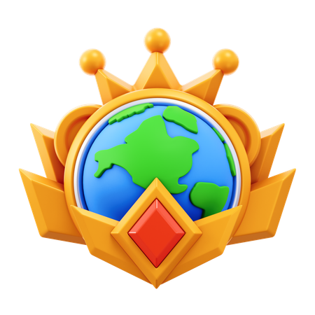 Título mundial  3D Icon