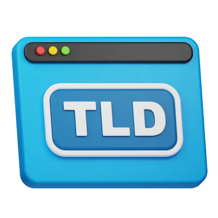 Site tld  3D Icon