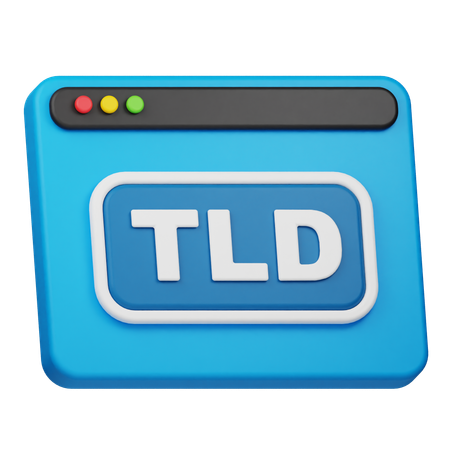 Site web tld  3D Icon