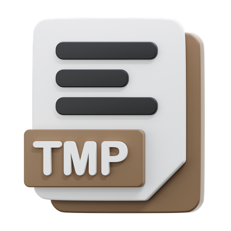TMP FILE  3D Icon