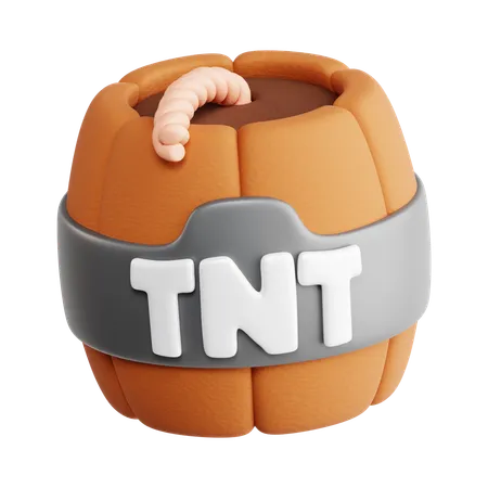 3 D Game Asset TNT 3D Icon