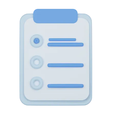 Check Mark 3 D Icon Approvement Concept And Document File 3D Icon