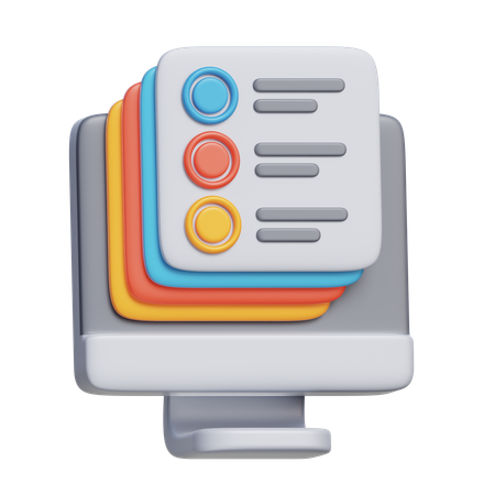 To Do List  3D Icon