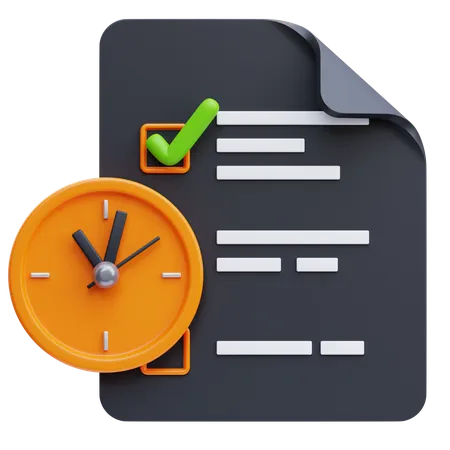 To do List  3D Icon