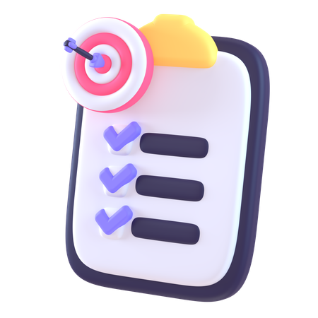 To Do List  3D Icon