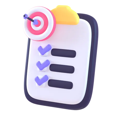 To Do List  3D Icon