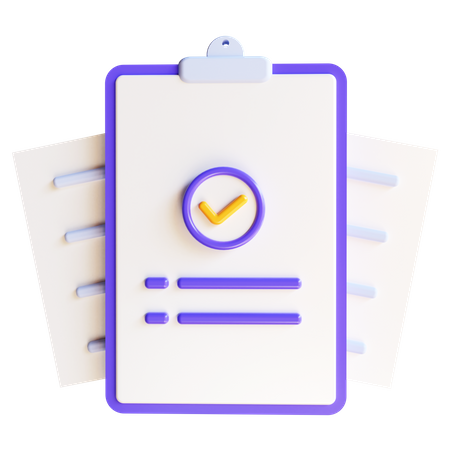 To Do List  3D Icon