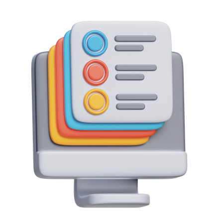 To Do List  3D Icon