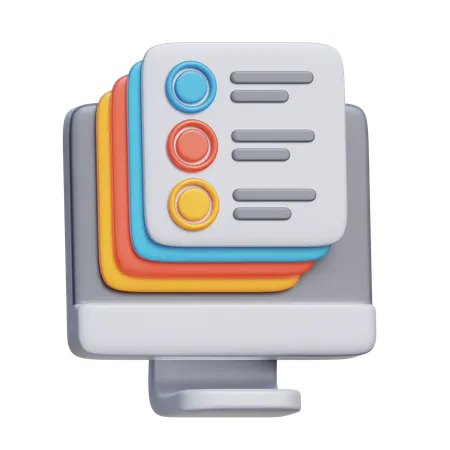 To Do List  3D Icon