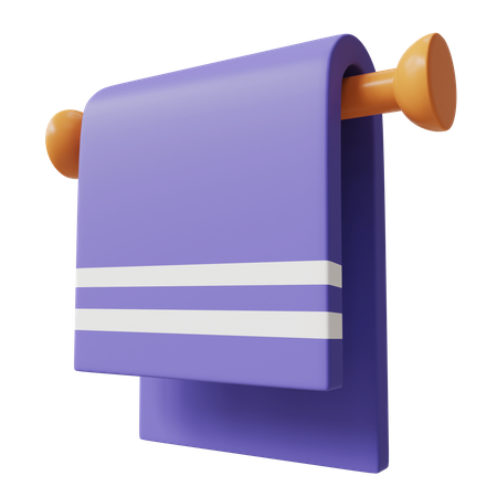 Toalha  3D Icon