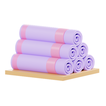 Toalha de spa  3D Icon