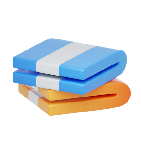 Toallas  3D Icon