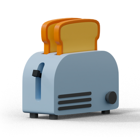 Toast Machine 3D Icon