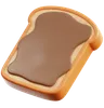Toast With Chocolate Jam