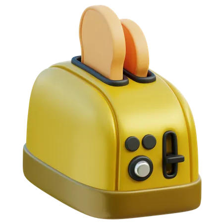Toaster Home Appliances 3D Icon