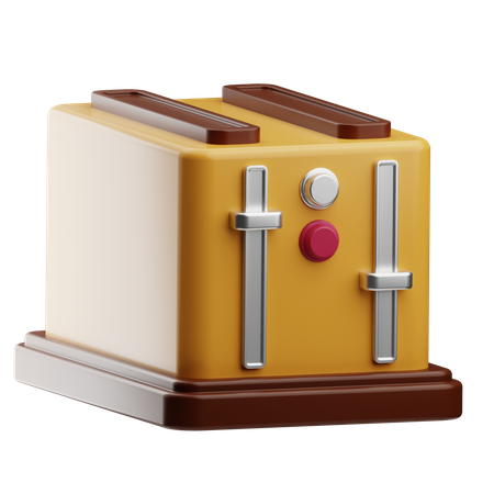 Toaster  3D Icon