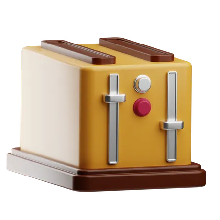 Toaster  3D Icon