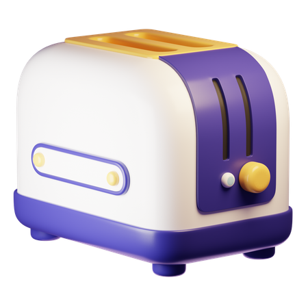 Toaster  3D Icon