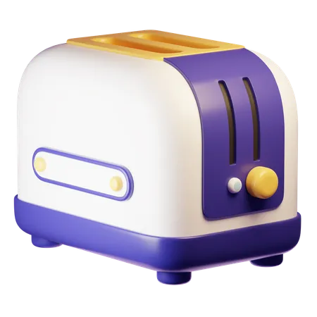 Toaster  3D Icon