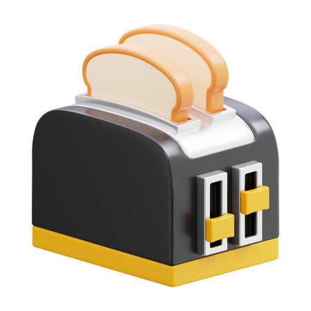 Toaster  3D Icon