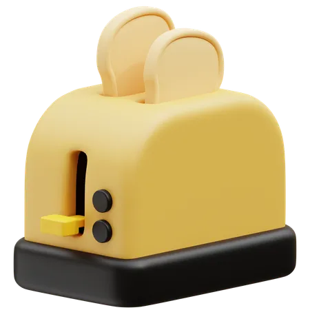 Toaster  3D Icon