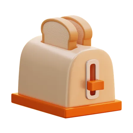 Toaster  3D Icon