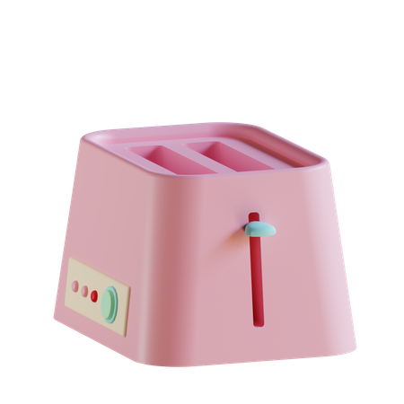 Toaster  3D Icon