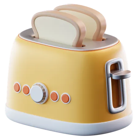 Toaster  3D Icon