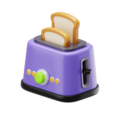 Toaster  3D Icon