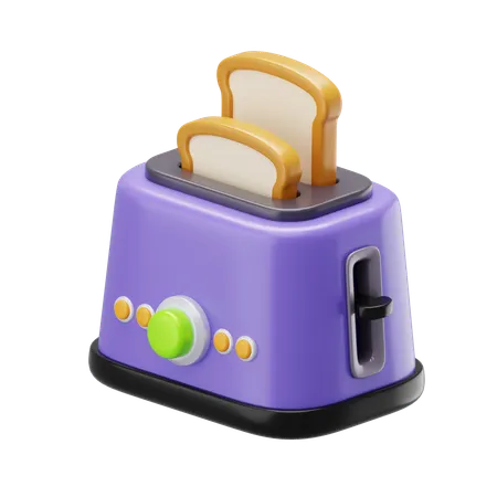 Toaster  3D Icon