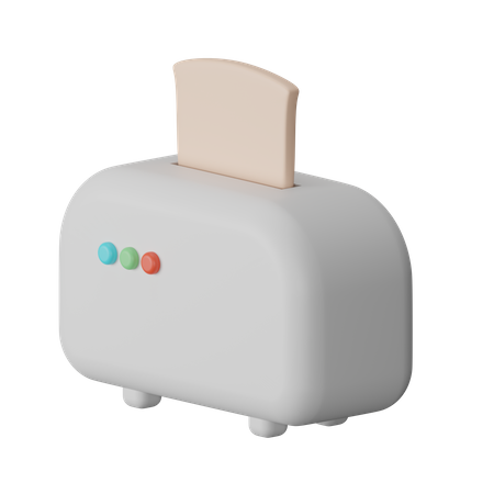 Toaster  3D Icon