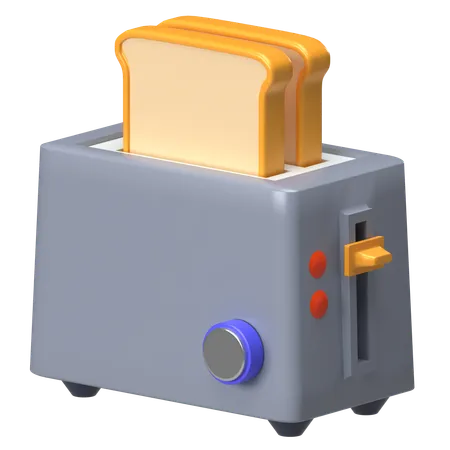 Toaster  3D Icon