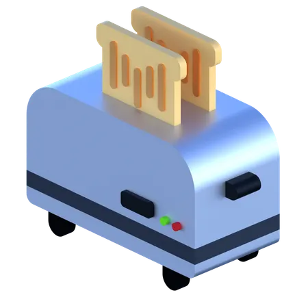 Toaster  3D Icon
