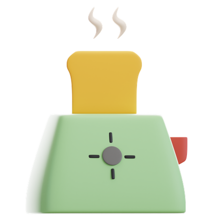 Toaster  3D Icon