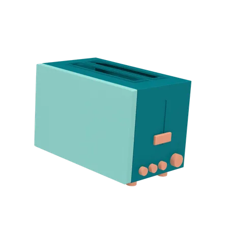 Toaster  3D Icon