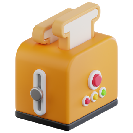 Toaster  3D Icon