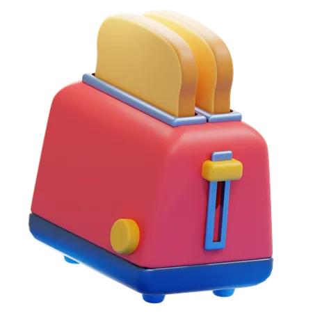 TOASTER  3D Icon