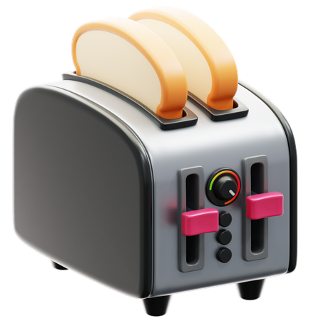 Toaster  3D Icon