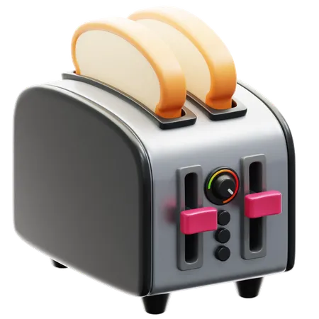 Toaster  3D Icon