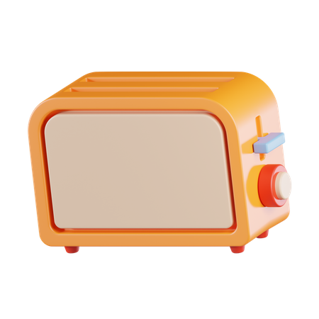 Toaster  3D Icon