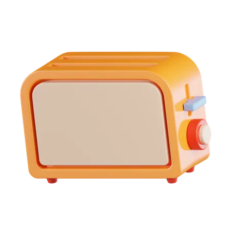 Toaster  3D Icon