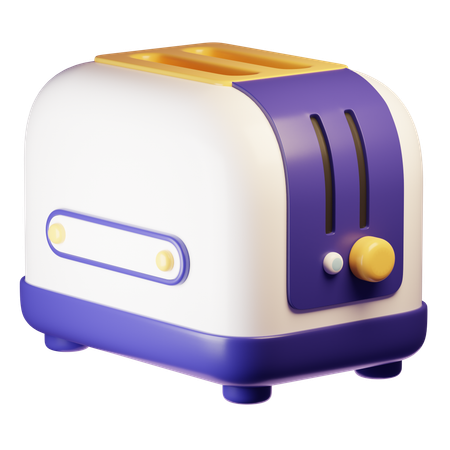 Toaster  3D Icon