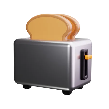 Toaster  3D Icon