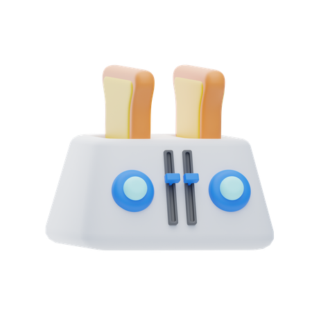 Toaster  3D Icon