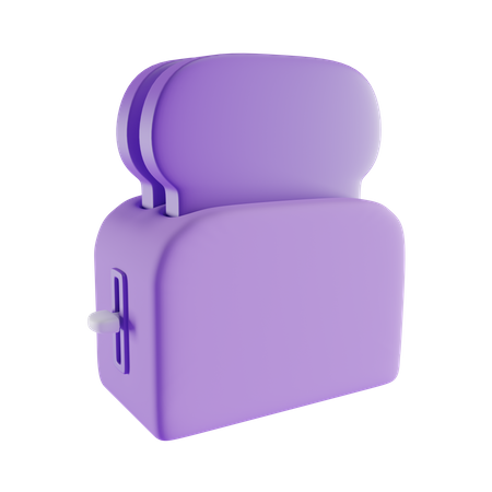 Toaster  3D Icon