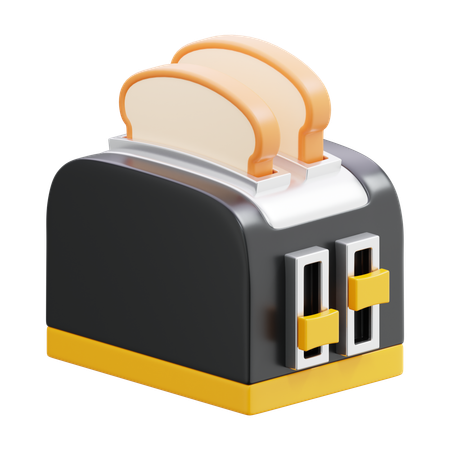 Toaster  3D Icon