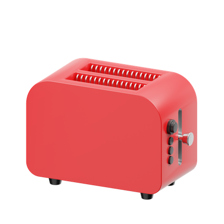 Toaster  3D Illustration