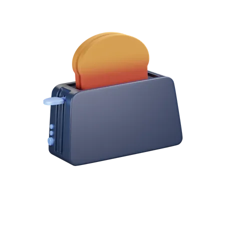 Toaster  3D Illustration